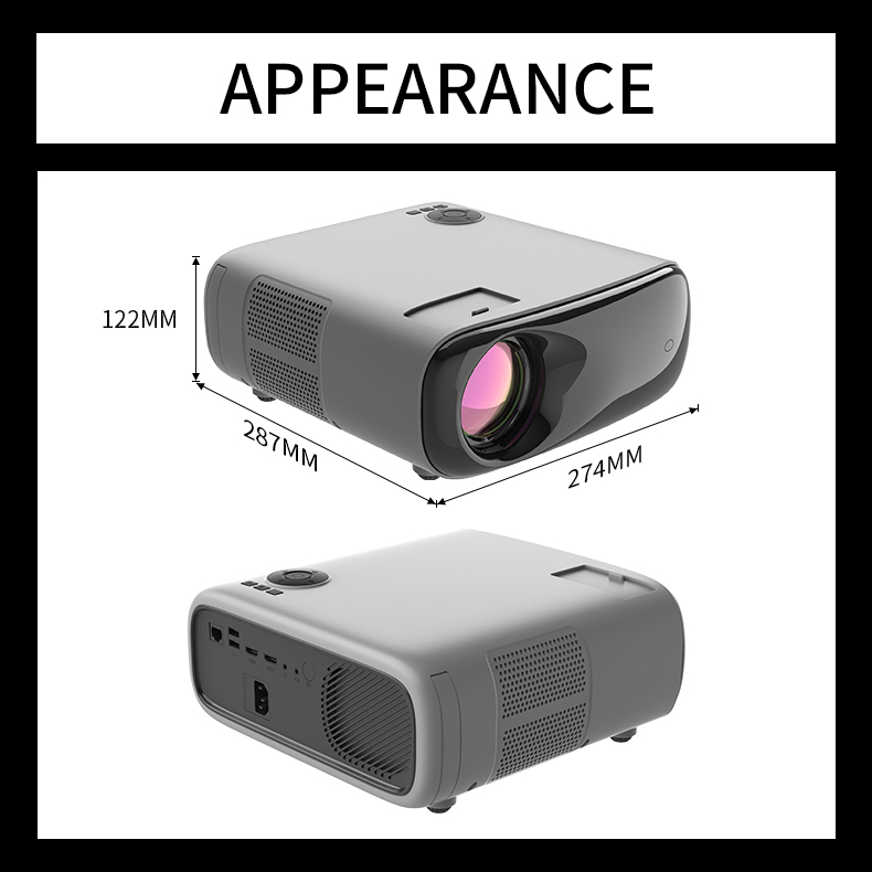 NEW 4K Mini Projector Home The - Smart Home Speaker review and price