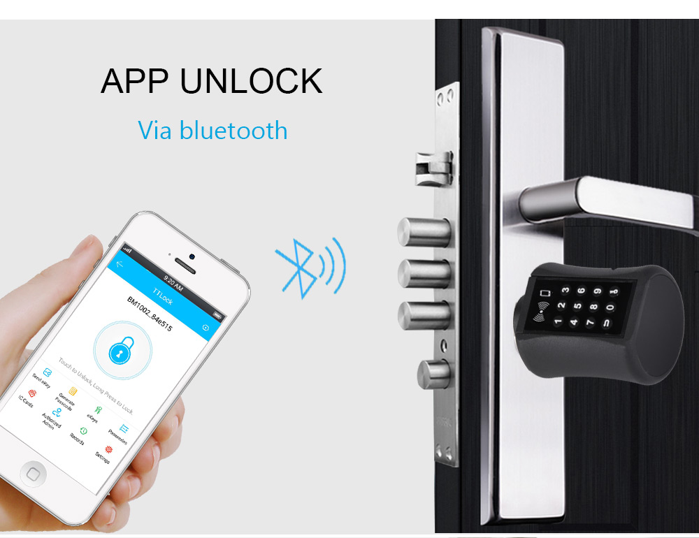 Bluetooth Cylinder Lock TT Loc - Airbnb Smart Home review and price