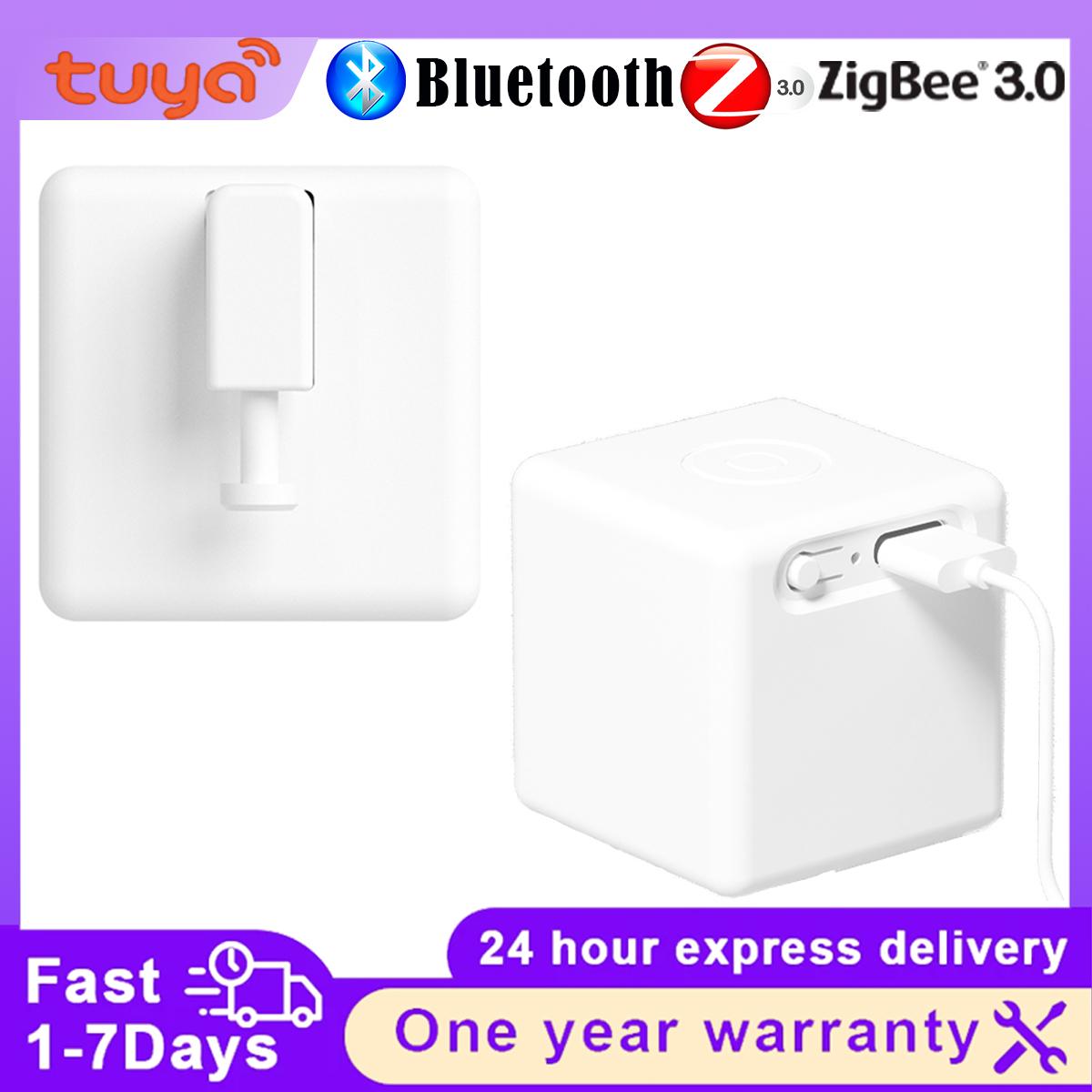 Tuya Smart Fingerbot Switch Bo - Smart Curtain Robot review and price