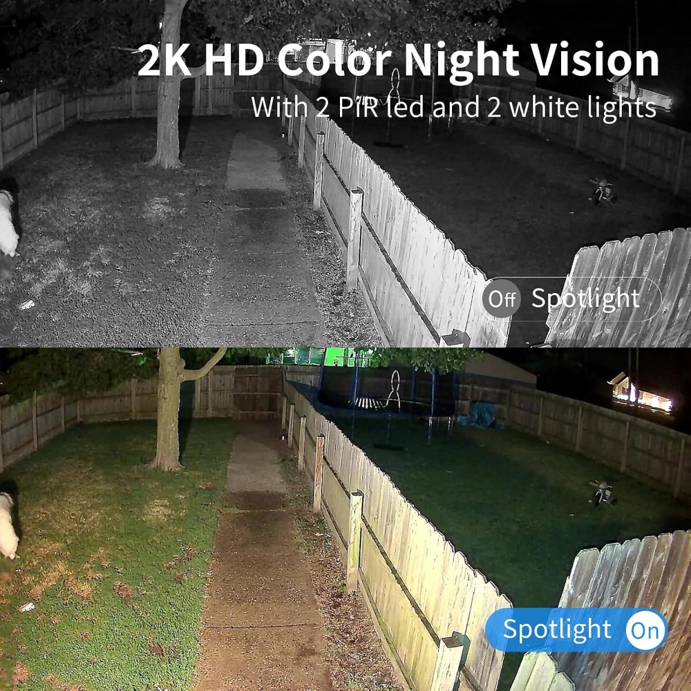 Outdoor Security Cameras, 2K N - Smart Home Speaker review and price
