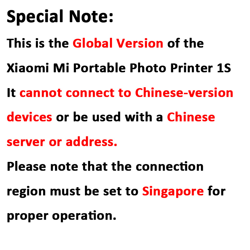 Xiaomi Portable Photo Printer  - Smart Home Png review and price
