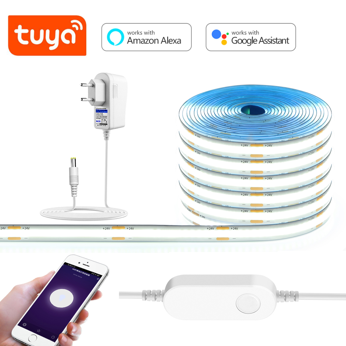 3M 5M 10M 24V COB LED Strip Li - Smart Home Llm review and price