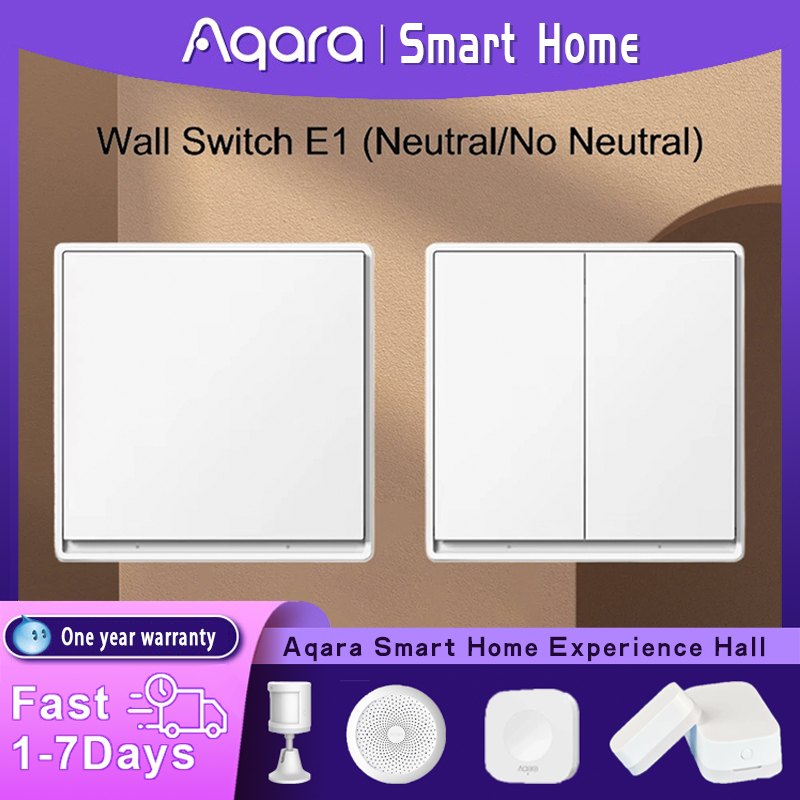 Original Aqara Wall Switch E1  - Smart Home Os review and price