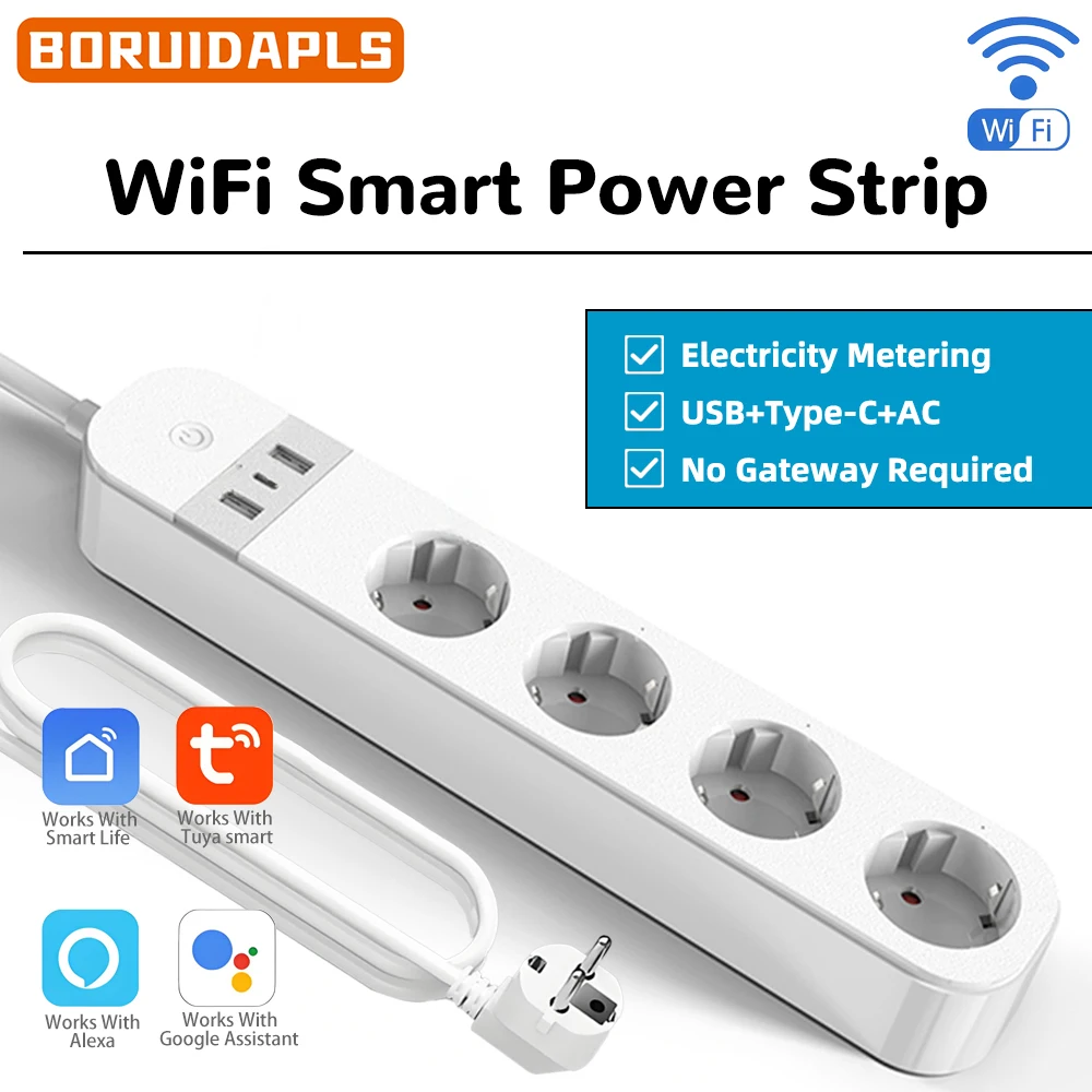 BORUIDAPLS EU Plug WiFi Smart  - Smart Home Energy App review and price