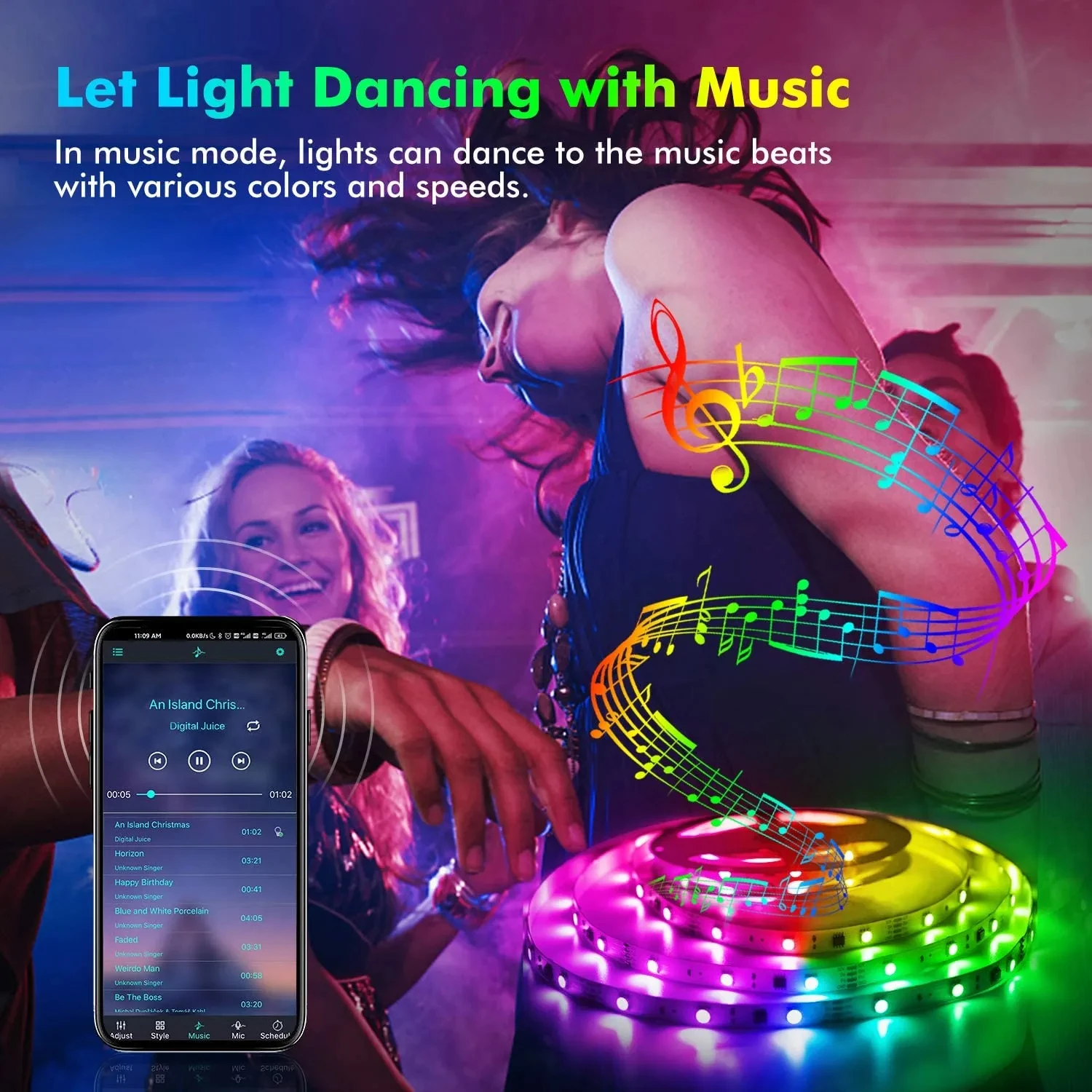 5V 5050 LED Strip Lights Room  - Smart Home Llm review and price