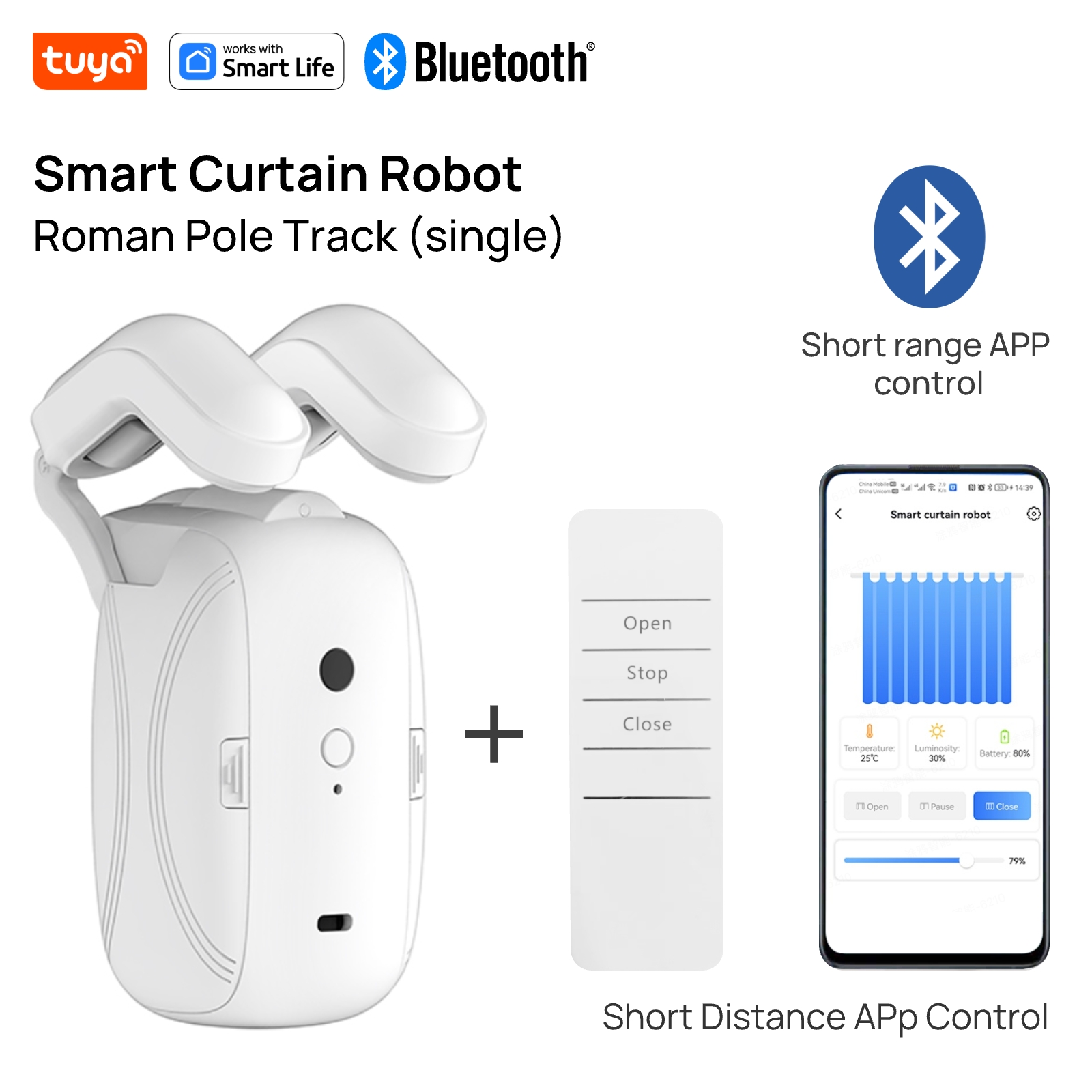 Tuya Smart Curtain Robot(Roman - Smart Curtain Robot review and price