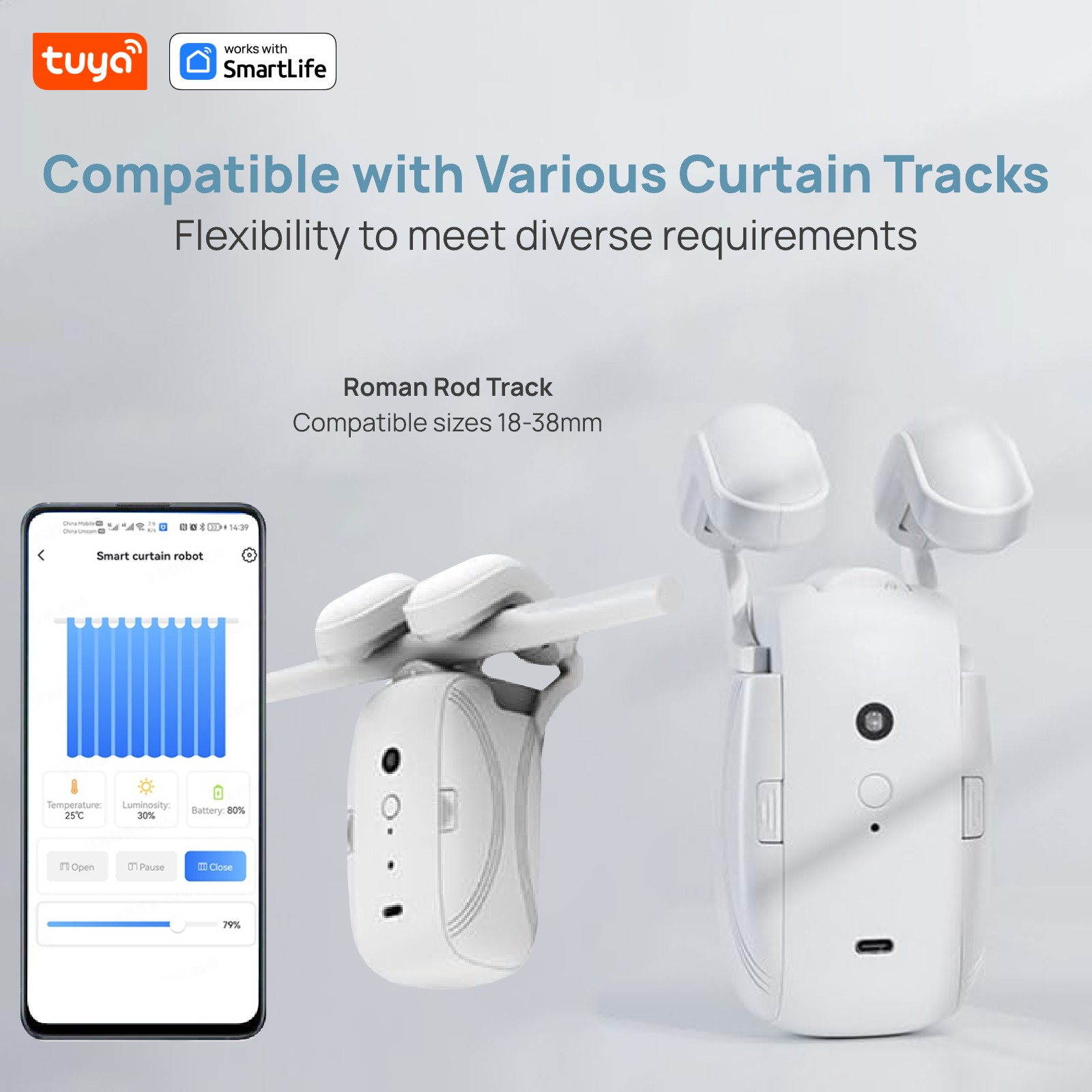 Tuya Smart Curtain Robot(Roman - Smart Curtain Robot review and price