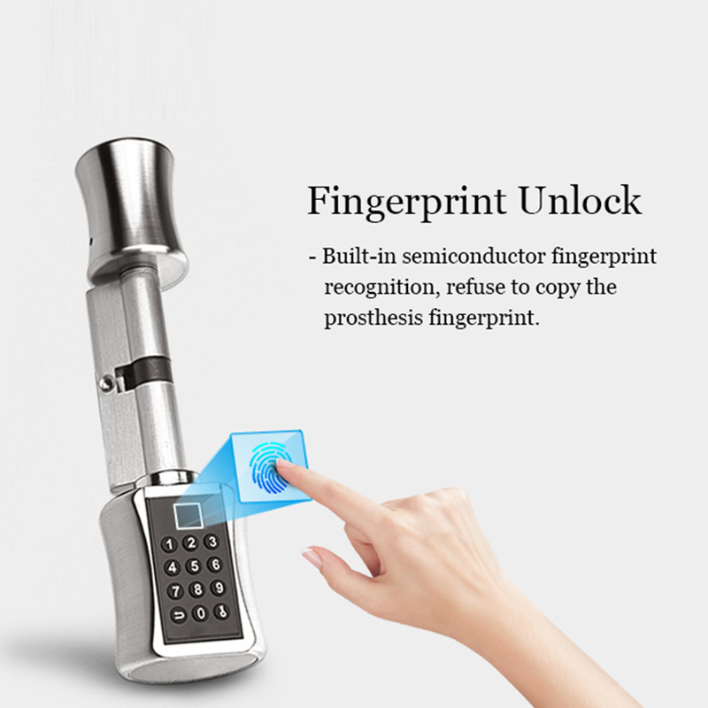 Fingerprint Smart Cylinder Loc - Airbnb Smart Home review and price