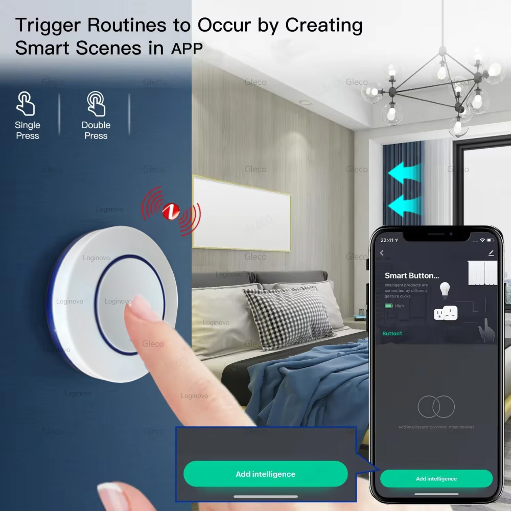 Tuya Zigbee Switch Push Scene  - Smart Home Improvement review and price