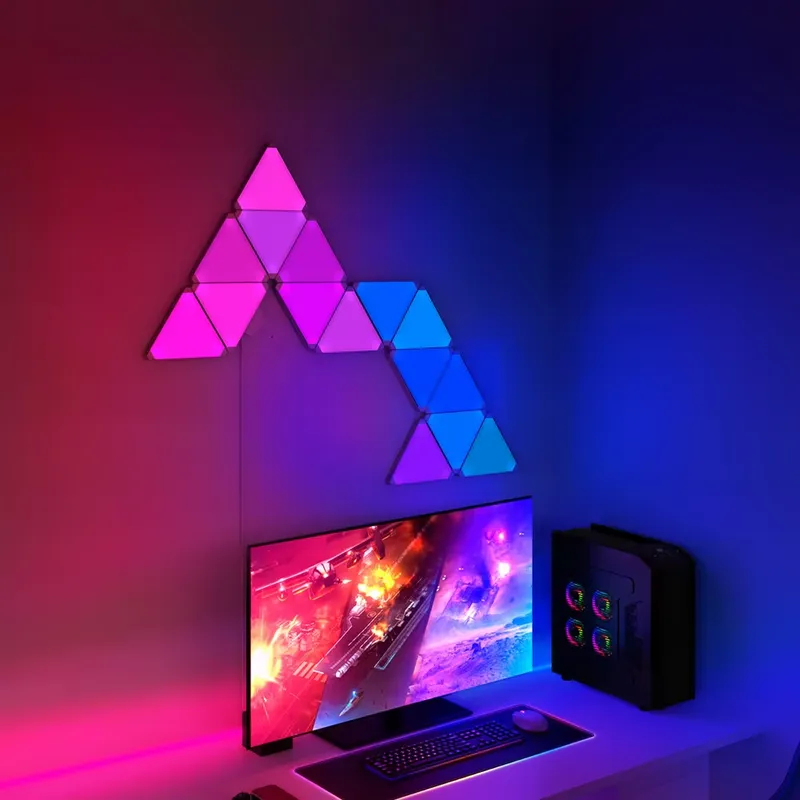 Banqcn Triangle LED Gaming Set - Smart Home Assistant review and price
