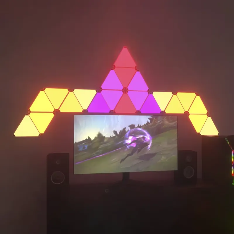 Banqcn Triangle LED Gaming Set - Smart Home Assistant review and price