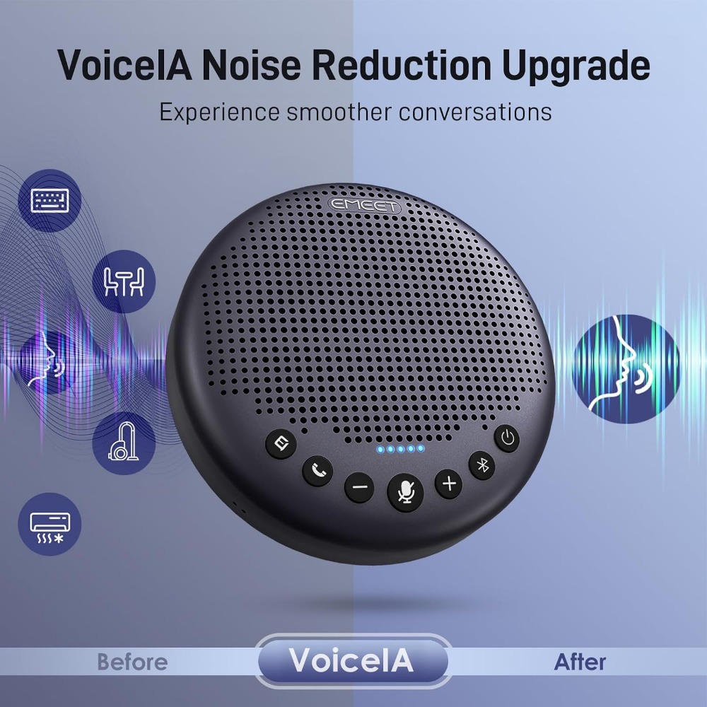 Conference Speaker with 8 Micr - Smart Home Speaker review and price